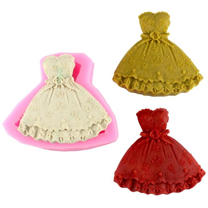 DIY Fondant Cake Lace Mold Baby Clothes Washing Line Silicone Molds Sugar Craft Mold Cake Decorating Ct394 N11