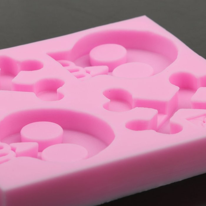 Punk Skeleton Skull Bone Silicone Cake Mould Baking Fondant Sugar Craft Halloween Wedding Birthday Party Home... N2