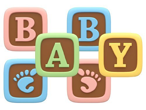 SpinningLeaf Baby Blocks Sandwich Cookie Mold