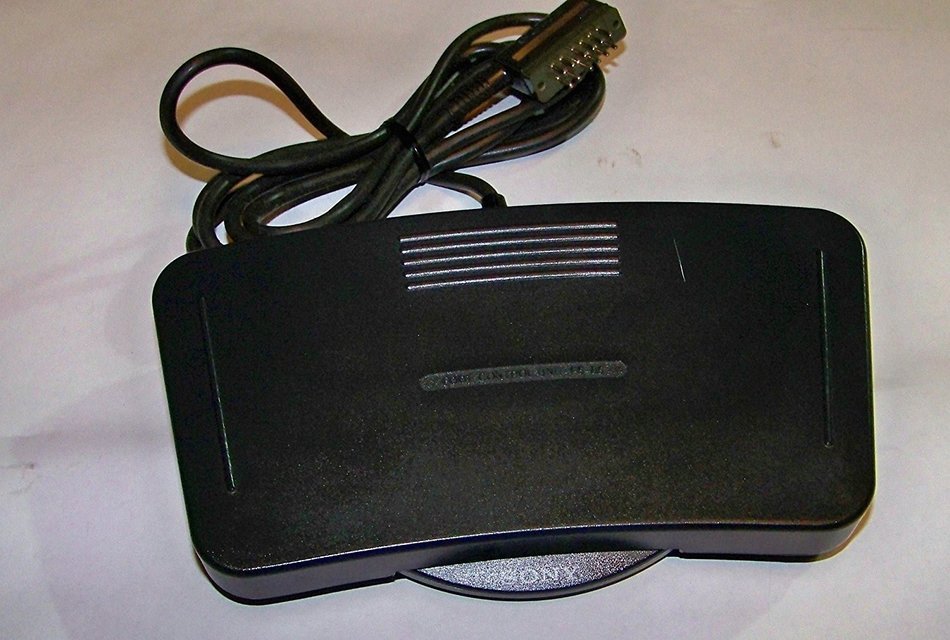 SONY Cassette Dictation Foot Control Unit FS-85 Pedal 12 Pin N4