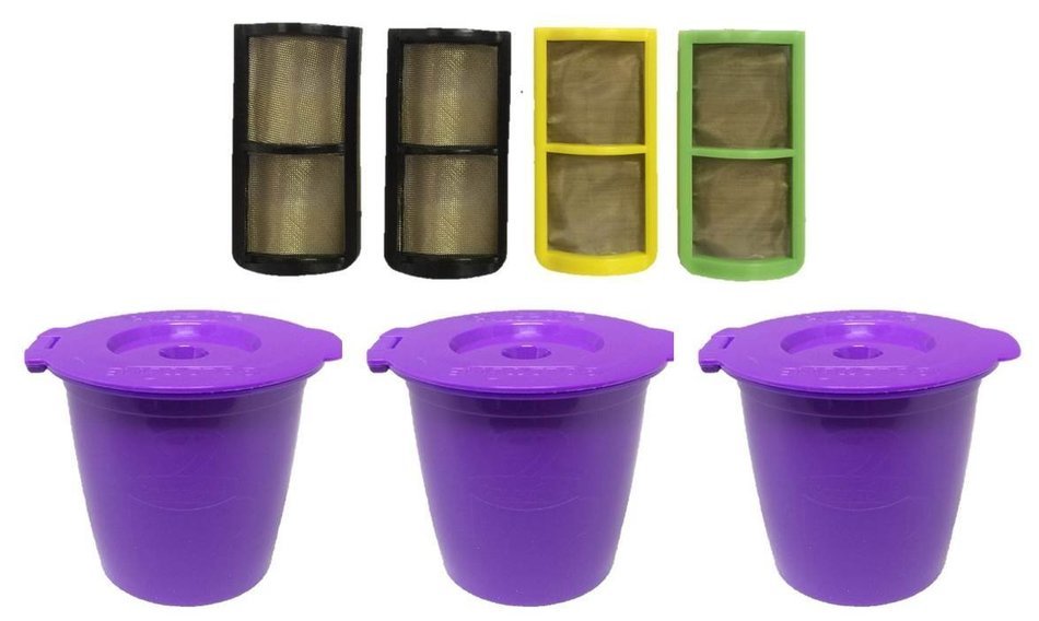 GoldTone (TM) Coffee Filter Replacement for Keurig Home Single Cup Brewing Systems, The Only Filter that Brews... N4