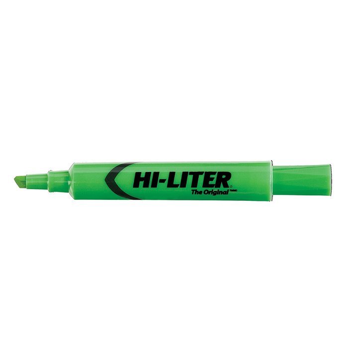 HI-LITER Desk Style, Blue, Box of 12 (24016) N9