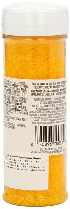Wilton Sparkling Sugar Food Decorative, White N7