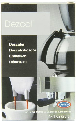 Urnex Dezcal Home Activated Descaler, For Home Coffee & Espresso Equipt., 4 - 1 oz Packets (Pack of 5 (4 x 1-oz... N2