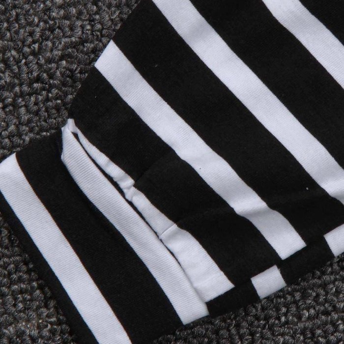 Clothes Set ,BeautyVan Kid Baby Girl Boy Set Clothes Letter Print Long Sleeve Shirt+ Stripe Pant Outfit (12M,... N7