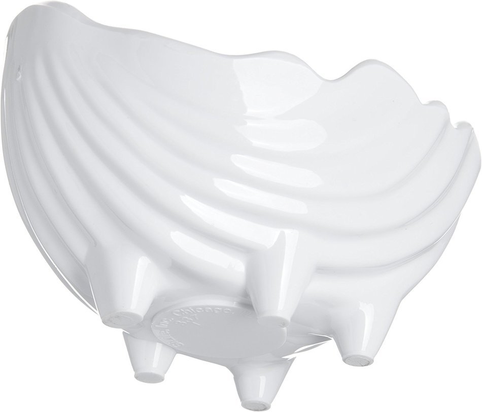 Carlisle 033802 SAN Sea Shell Sauce Cup, 2-Ounce Capacity, 1.93" Height, White (Case of 48) N5