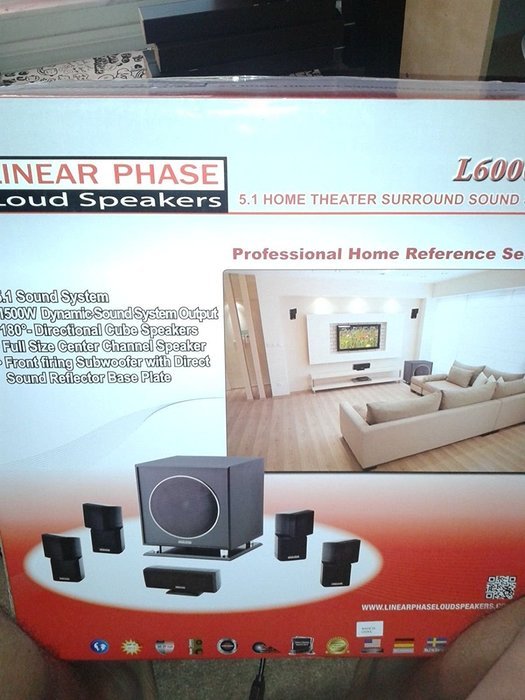 Home Theater Surround Sound System L6000HD Linear Phase Loud Speakers 5.1 N3