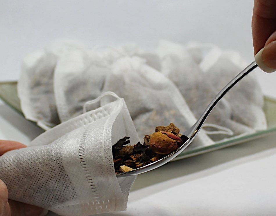 Special Tea 500 Count Woven Style Draw String Bag, Large/3.14" x 3.93"/80 x 100mm, White N3
