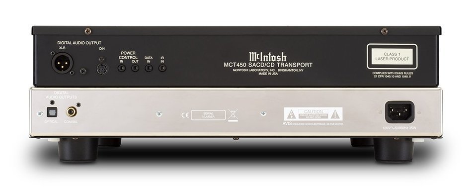 McIntosh Labs SACD/CD Transport, Black (MCT450) N3