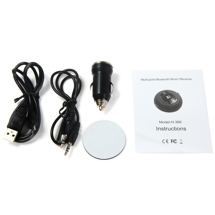 Portable Multi-point 2 in 1 Wireless Bluetooth 4.0 Audio Receiver Music Streaming Receiver Music Receiver Adapter... N6