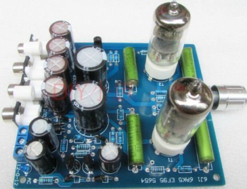 Nobsound&reg; 6J1 tube Pre-AMP Preamplifier DIY KIT