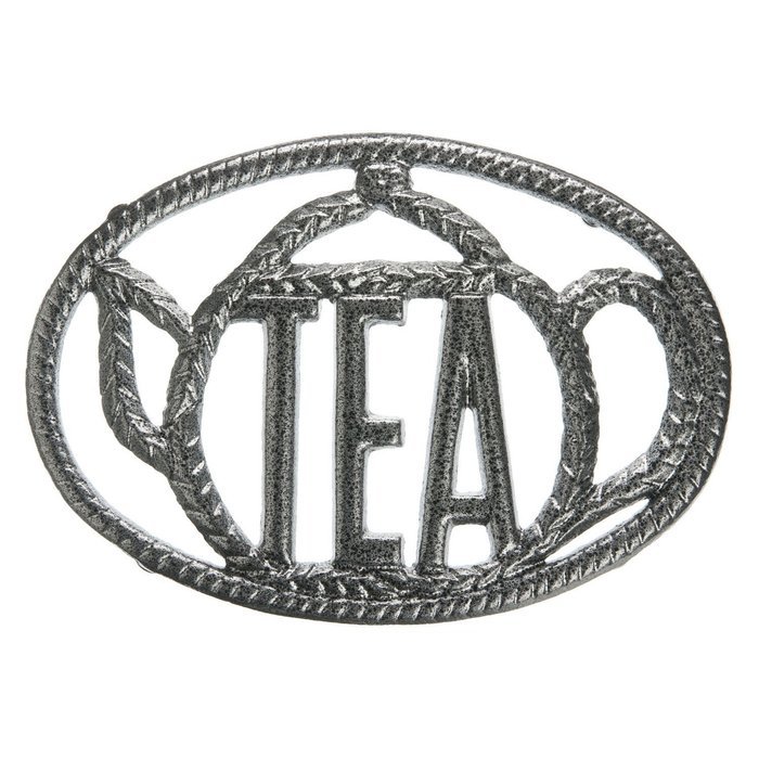 G&H Tea Services The Oxford 'Tea' Word Trivet N3