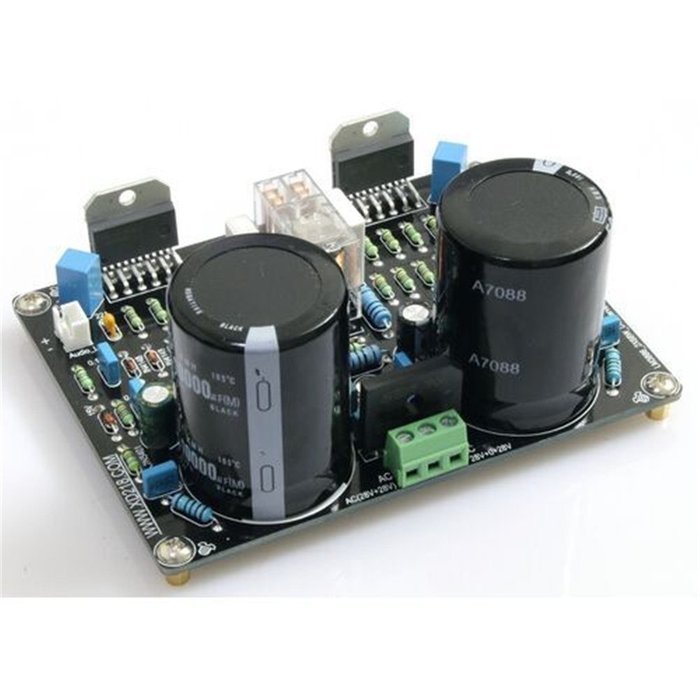 SMO 2x 68W Watt LM3886 + NE5532 Audio Amplifier Board DC Serve Current Feedback