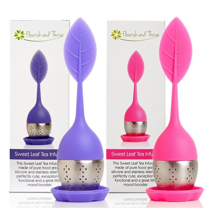 Flourish and Thrive Tea Infuser Strainer with Teaspoon N5