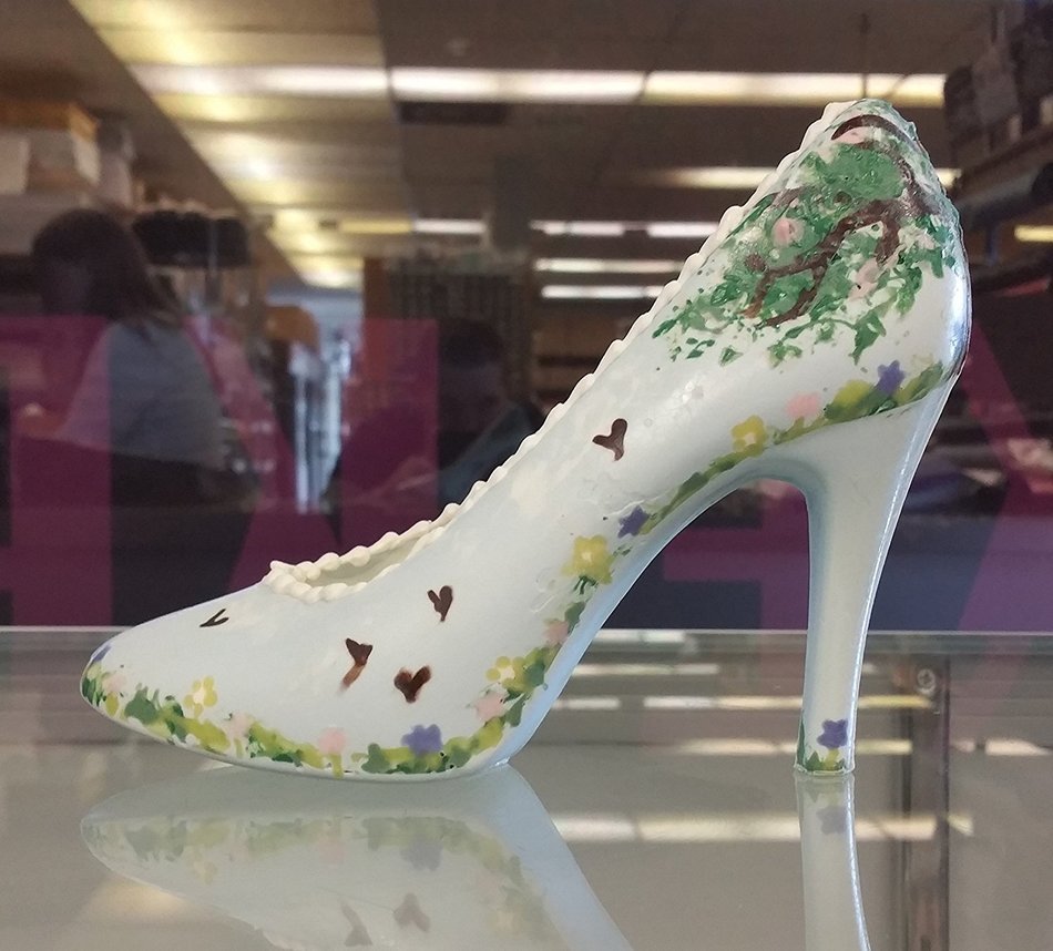 Women's Large, Full 3D High Heel Shoe Chocolate Mold - DIY Stiletto - Both Sides Combined, Left and Right Side... N4