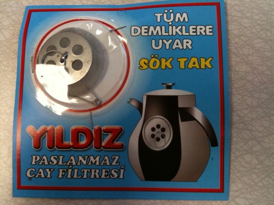 Tea strainer for tea pot