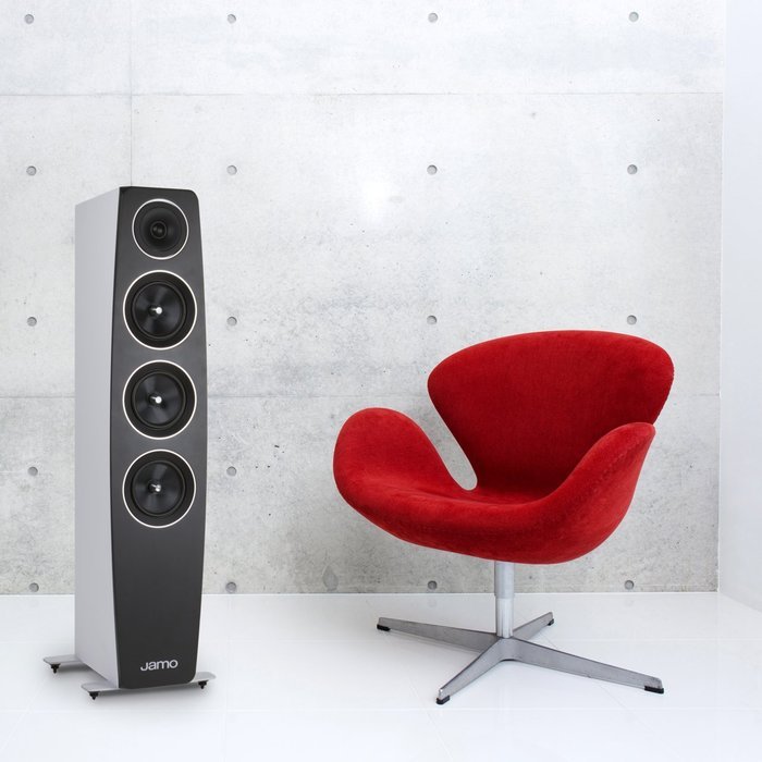 Jamo C-97-WHT Floorstanding Speaker - White N3