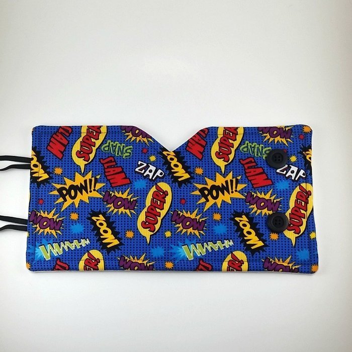 French Press Cozy Cover, 8 cup, Comic Book Theme, Geeky Coffee Accessory N3