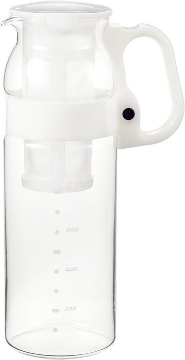 iwaki tea strainer with a handy server 1.3L White KT2933F-W (japan import) N3