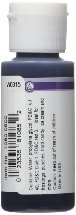 Liquid Food Color 1oz-Purple N6