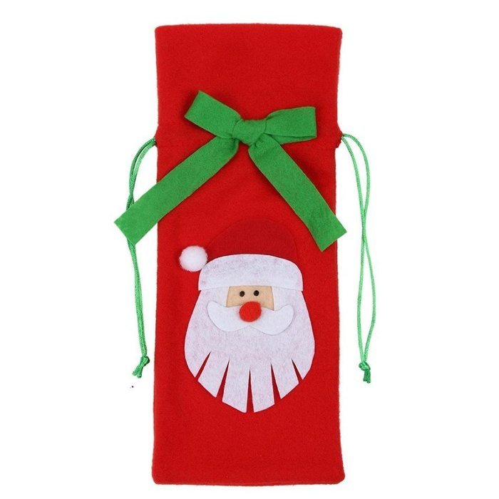 Tie Bottle Sets,Morecome Decor Santa Reindeer Tree Christmas Bottle Cover (C) N7