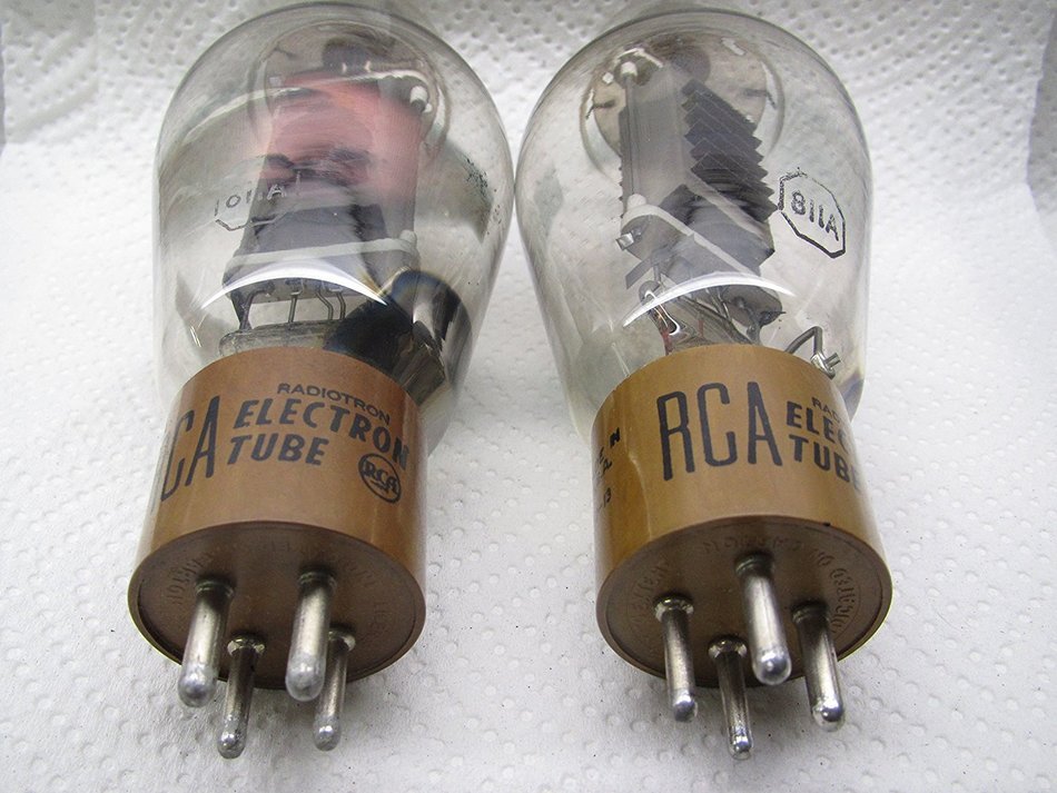 RCA 811a MATCHED PAIR ,USED N2