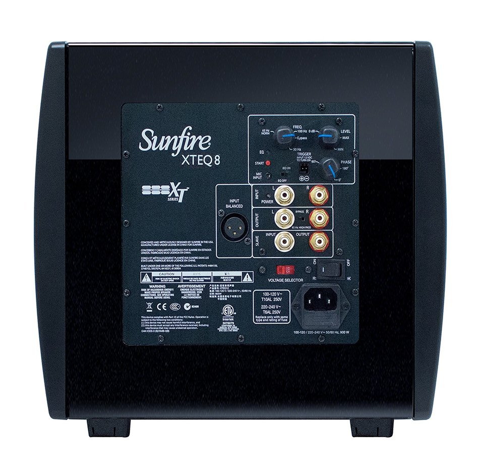 Sunfire XTEQ 8" High Performance Subwoofer N3