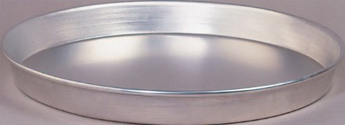 Allied Metal CPT10X2 Hard Aluminum Pizza Pan, Tapered Design, 10-Inch