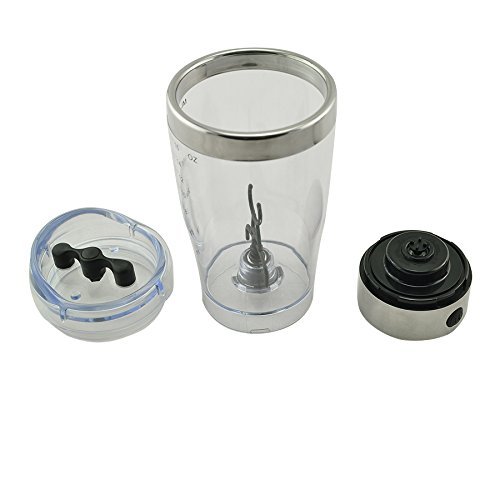 Zorvo NEW Portable Stainless steel electric mixer Blender Shaker Bottle N2