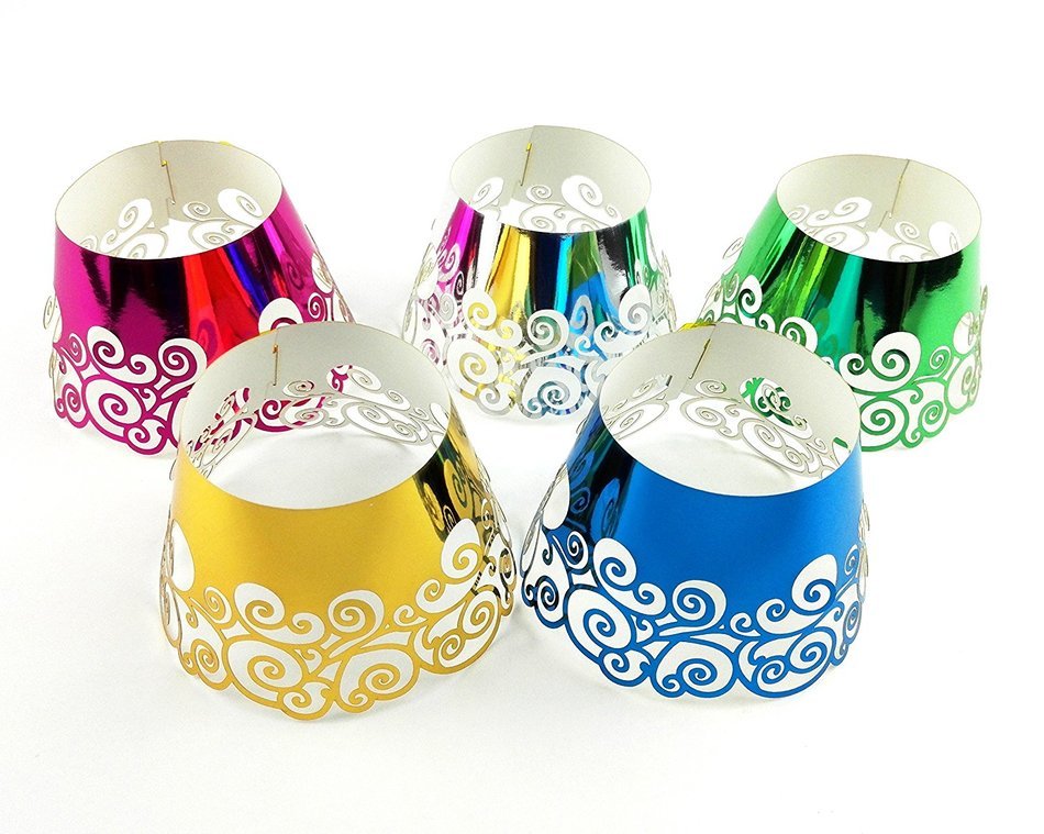 HuanX35 Muffin Cup Cake Wrapper Case Cupcake Papper Cup Liner Trays Party Liner Decoration Birthday Wedding Cake... N7