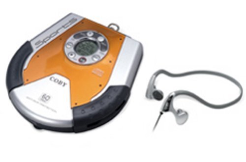Coby CX-CD565 All Weather Sports CD Player with 60-Second Anti-Skip Protection (Discontinued by Manufacturer)