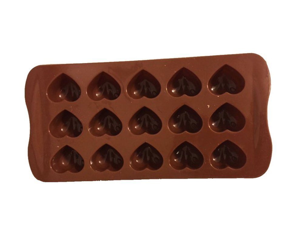 Candy, Chocolate, Jelly, and Silicone Mold of Hearts, Clovers, and Stars (pack of 3) N4