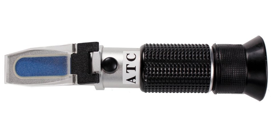 Brix Honey Refractometer High Measuring Range Honey Tester-Baume degrees 38-43 Percentage and Brix 58-92 Percentage N7