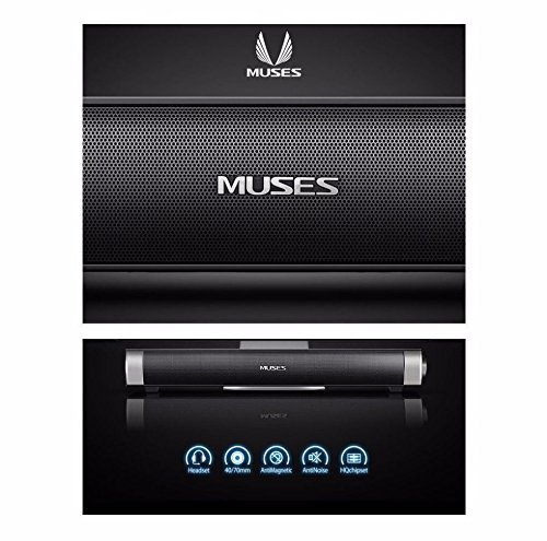 Royche MIDAS-2.0 USB Multimedia Sound Bar Speaker System for Monitor PC USB Powered N6
