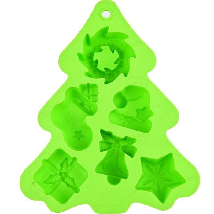 Chawoorim silicone molds christmas decorations - Silicone Muffin Cups Handmade Soap Molds Biscuit Chocolate Ice... N20