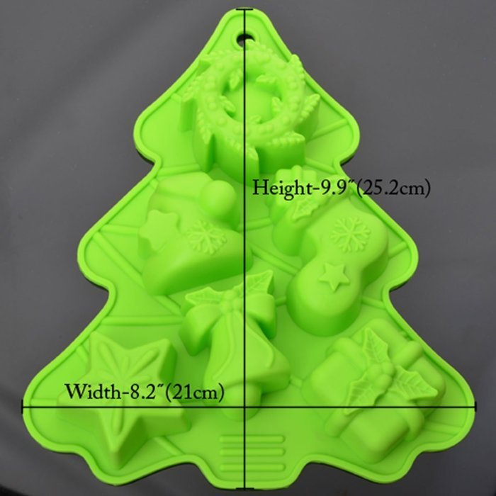 Chawoorim silicone molds christmas decorations - Silicone Muffin Cups Handmade Soap Molds Biscuit Chocolate Ice... N21