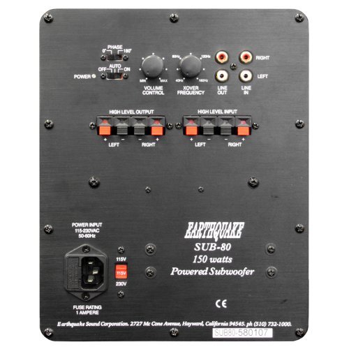 Earthquake - Sub-80 Ported Subwoofer N3