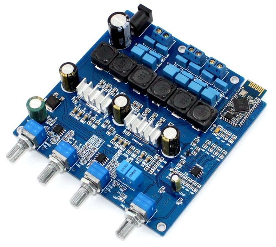 250W+100W TPA3116 2.1 Channel CSR4.0 Bluetooth Amplifier amp Board N3