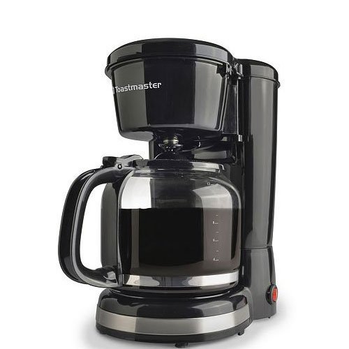 Toastmaster TM-122CM 12 Cup Pause/Serve Coffeemaker, Black
