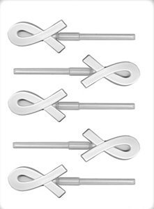 LorAnn Oils Hard Candy Lollipop Mould - Ribbon
