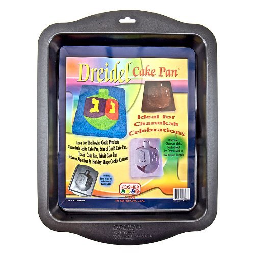 The Kosher Cook KCBW0015 Novelty Cake Pan, Dreidel, Non Stick, 1-Piece N2