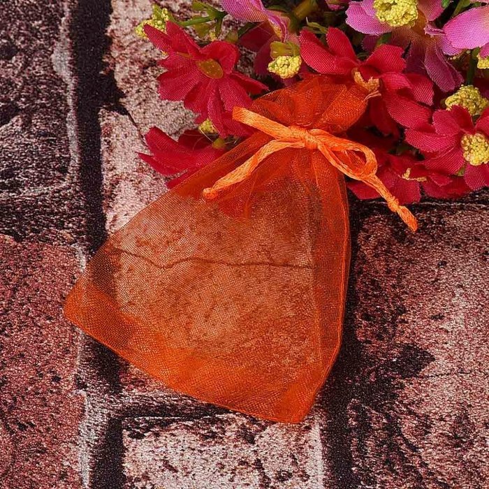 Candy Small Bag DZT1968&reg; 100pcs Organza Wedding Party Decoration Gift Candy Sheer Bags Pouches (Red) N9