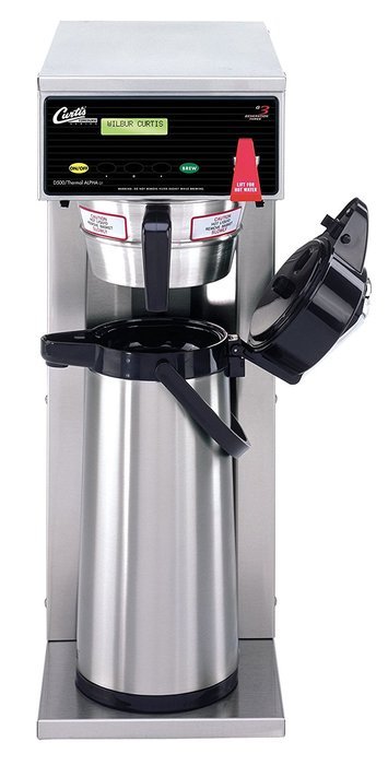 Wilbur Curtis G3 Airpot Brewer 2.2L To 2.5 L Single/Standard Airpot Coffee Brewer, Dual Voltage - Commercial Airpot...