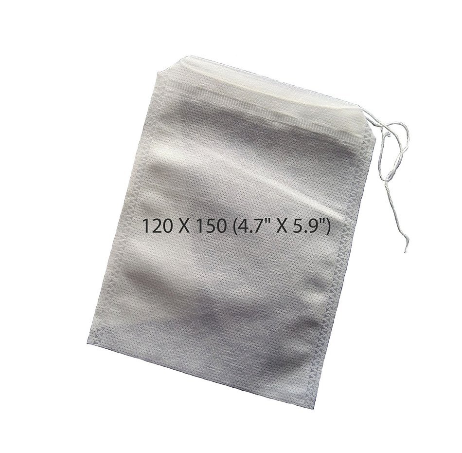 WELLSKEY Tea Filter Bags Set 530 pcs (Tea Filter Bags Nylon With Single String 330, Tea Filter Bags Non-woven... N2