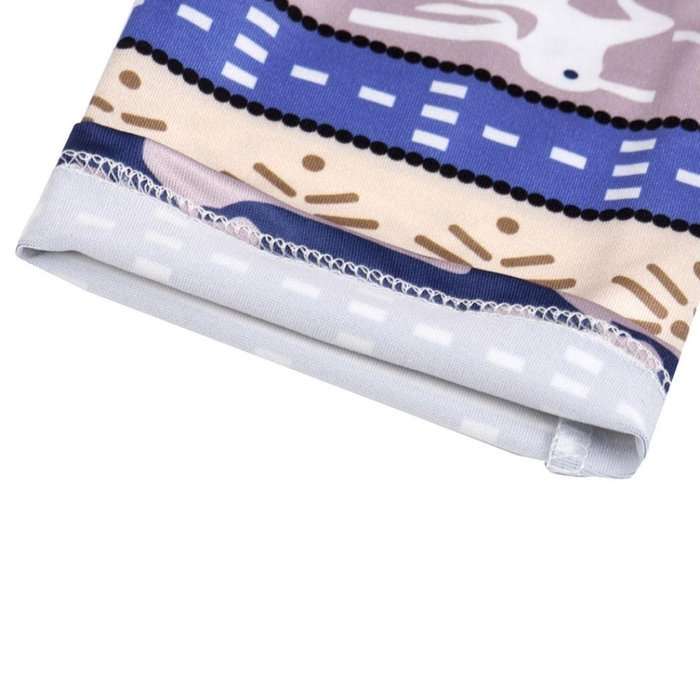 PHOTNO Women Lady Casual Skinny Christmas Print Stretchy Pants Slim Leggings N22