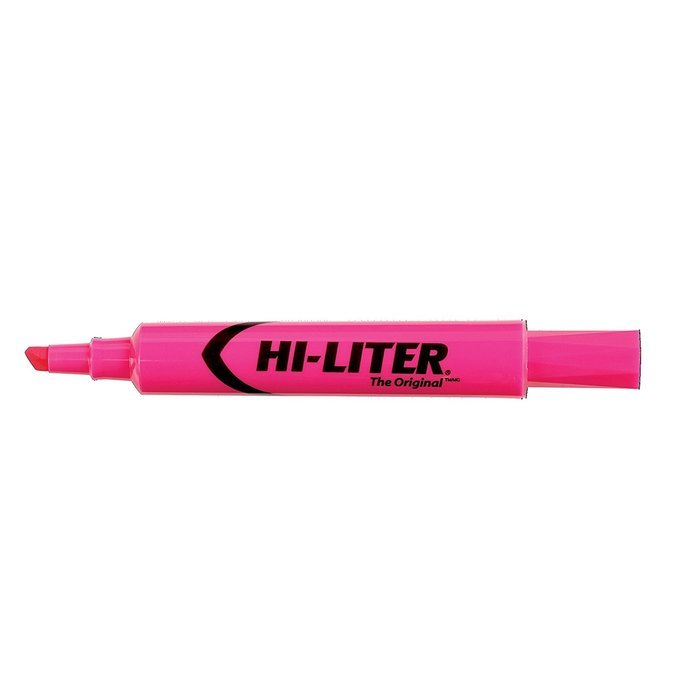 HI-LITER Desk Style, Blue, Box of 12 (24016) N17