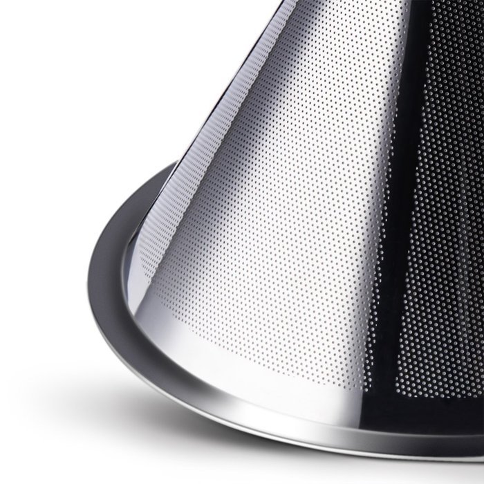 Paperless Pour Over Coffee Dripper - Stainless Steel Reusable Cone Coffee Filter for 1-6 Cups - The Clever Coffee... N4