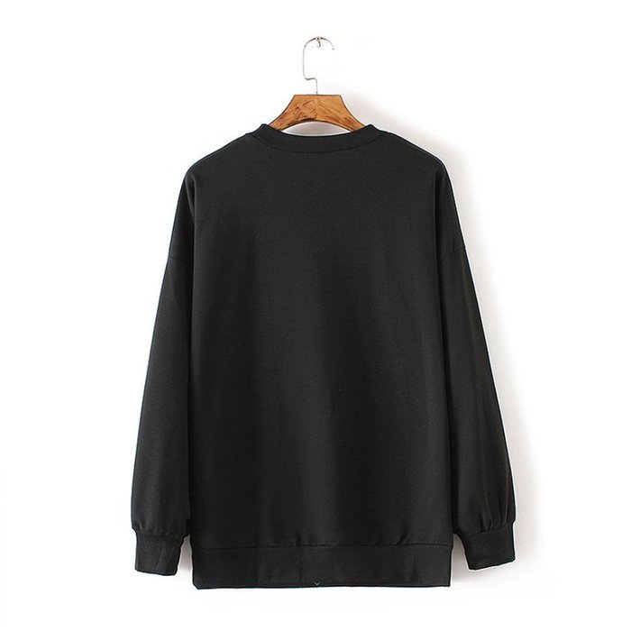 Pullover Tops,Morecome Women Ladies Letter Print Long Sleeve Sweatshirt Loose Blouse N19