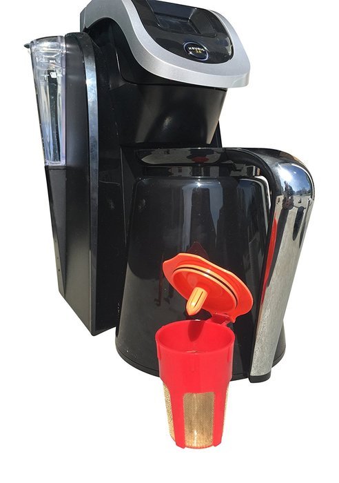 2.0 Gold Filtered Keurig K-Carafe Reusable Coffee Filter N8