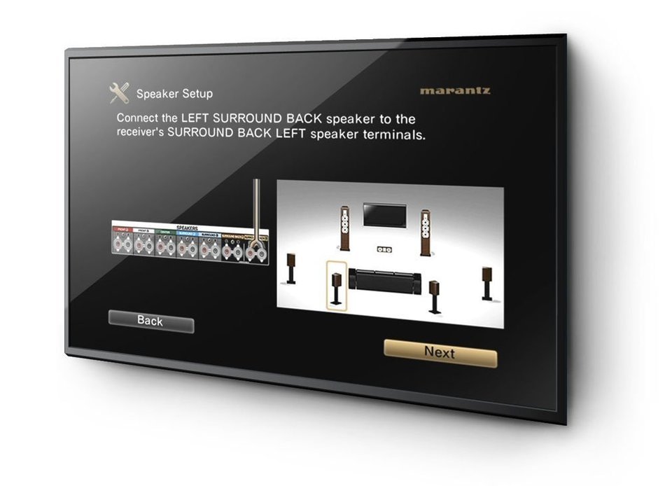 Marantz SR5008 7.2-Channel 1080P and 4K Ultra HD Pass Through, Networking Home Theater Receiver with AirPlay (... N3